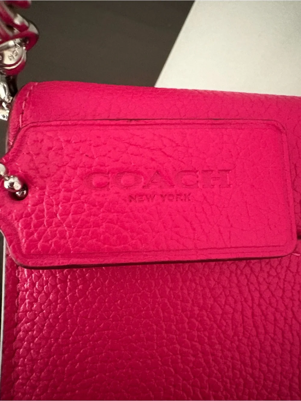 Coach Tabby 19 in dragonfruit - Chain Shoulder Bag